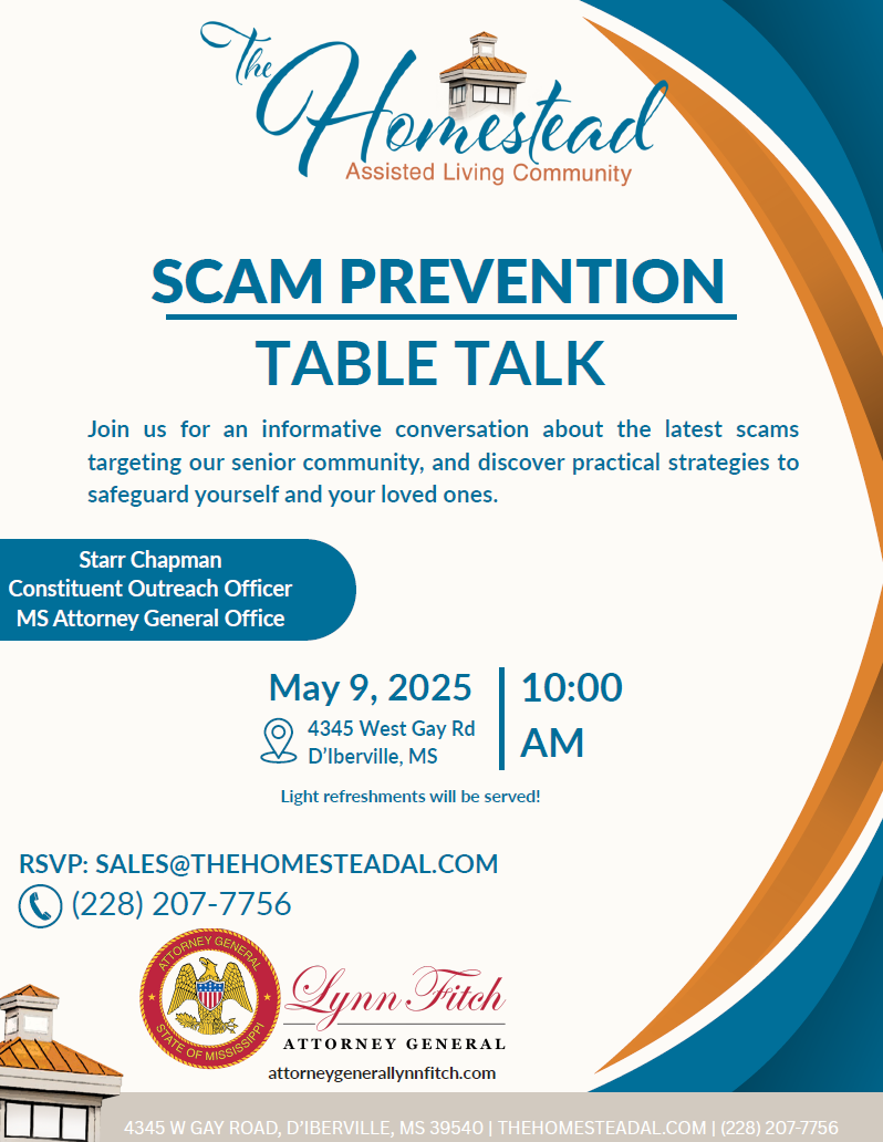 Scam Prevention - Table Talk
